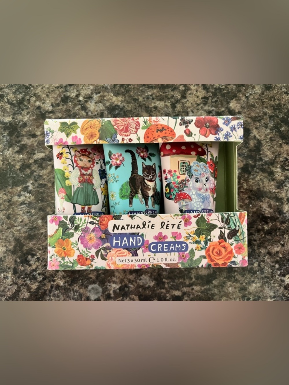 Heathcote & Ivory Nathalie Lete Forest Folks Hand Creams Trio - Picture 3 of 5
